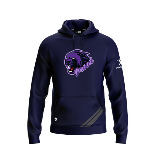 [FOLHSMNV-YXS-LOGO2] Decker Summit Hoodie (Youth XS, Navy, Logo 2)