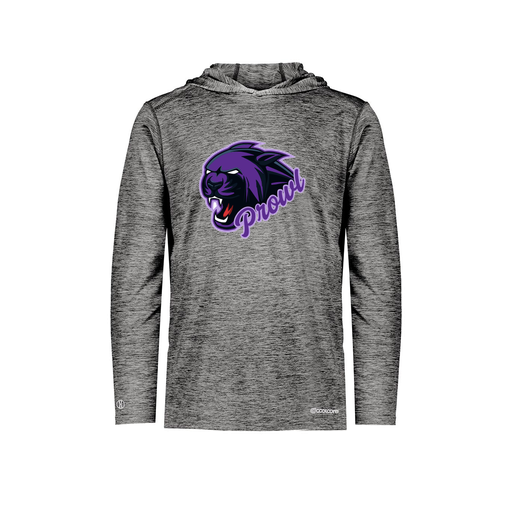 [FOLHCGBK-AS-LOGO2] Decker Men's Charge Hoodie (Adult S, Black, Logo 2)