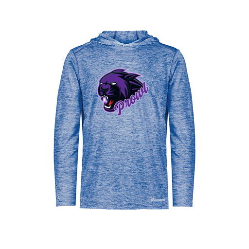 [FOLHCGRY-AS-LOGO2] Decker Men's Charge Hoodie (Adult S, Royal, Logo 2)